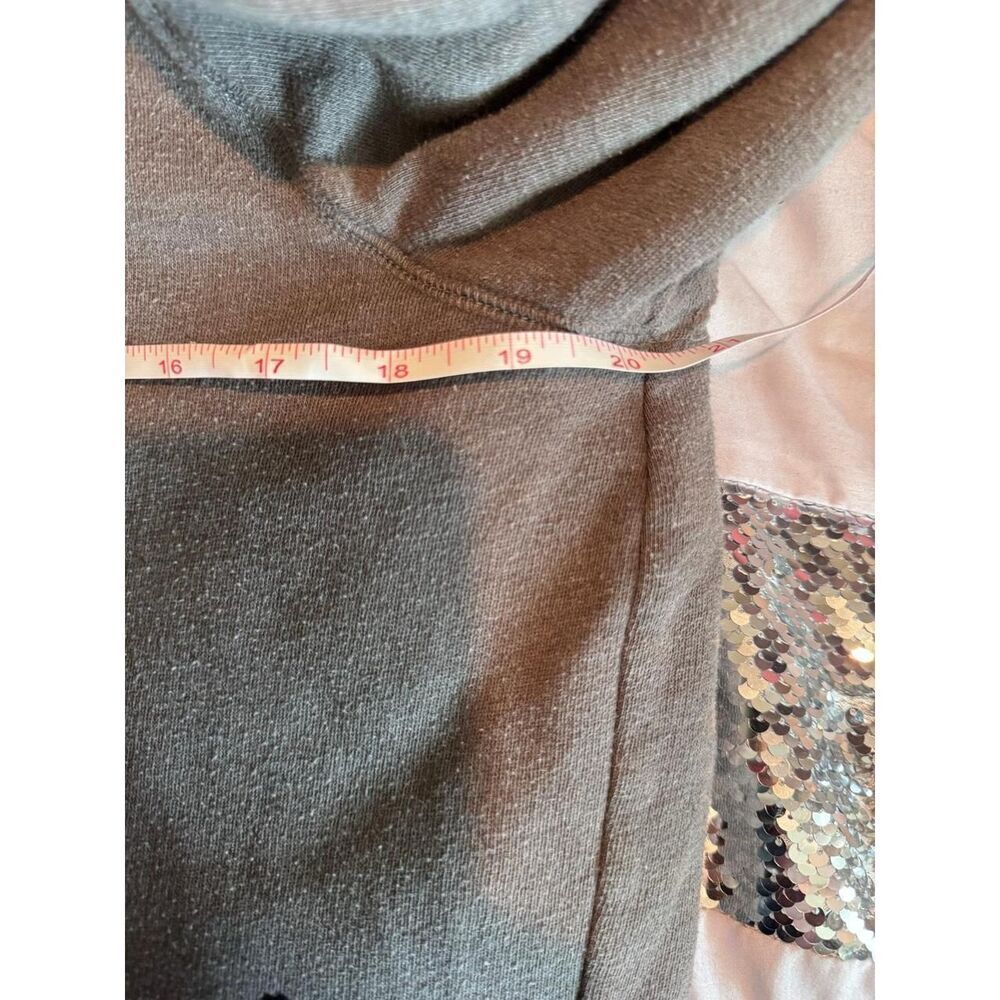 victorias vs victorias secret pink fur lined hooded full zip bling logo hoodie - Picture 6 of 6